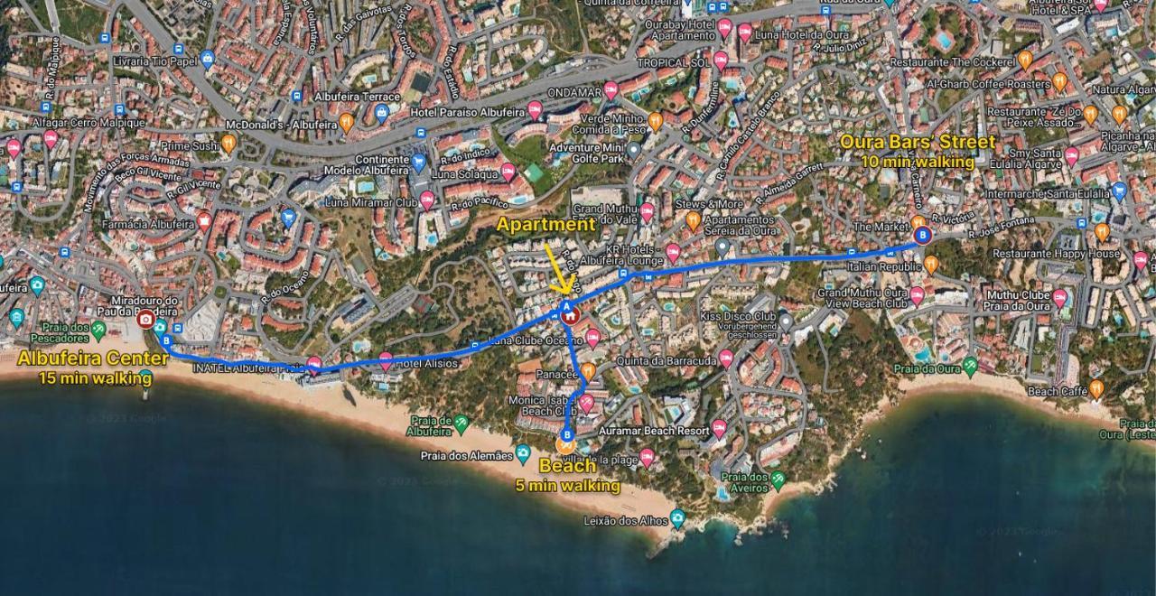 Sunny Albufeira - 5Min To The Beach By Lovelystay Luaran gambar